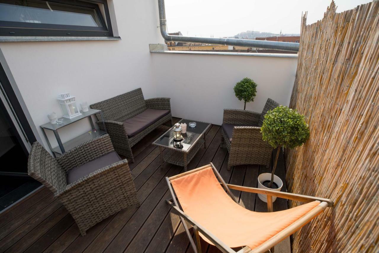 Haas Apartments Downtown With Parking Brno Luaran gambar